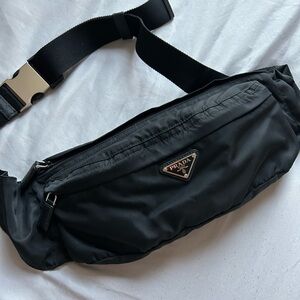Prada Re-nylon & Saffiano belt bag